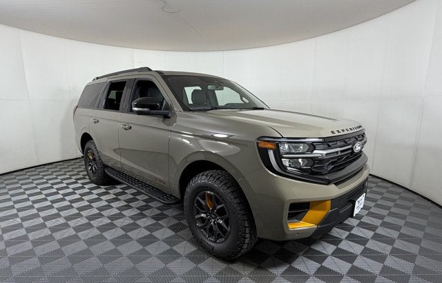 2027 Ford Expedition Tremor in Gray — front three-quarter view