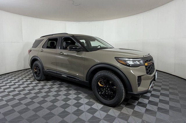 2026 Ford Explorer Tremor in Gray — front three-quarter view