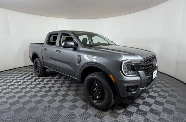 2026 Ford Ranger XL in Gray Metallic — front three-quarter view