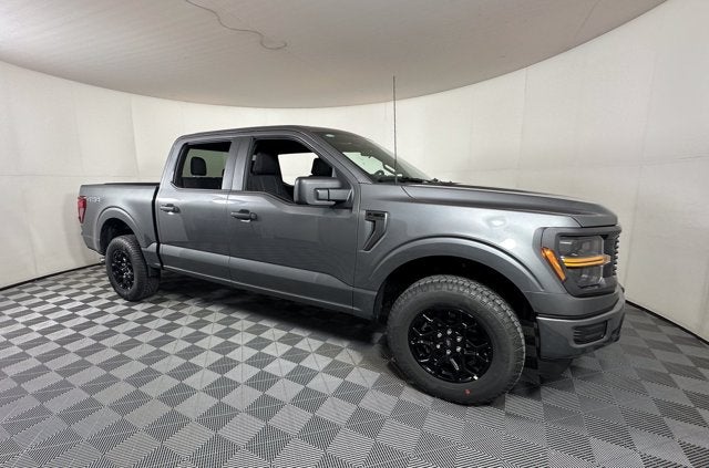 2026 Ford F-150 STX in Gray — front three-quarter view