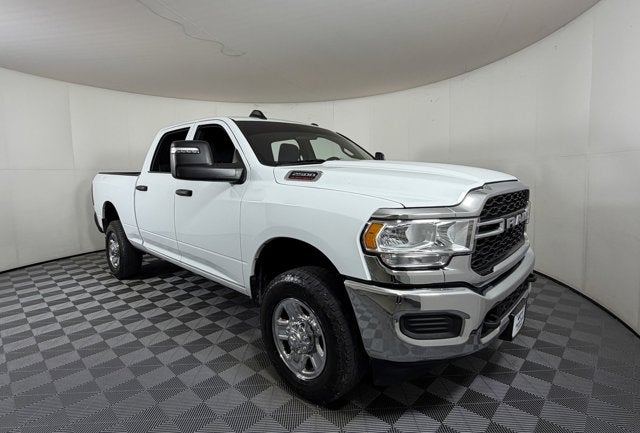 2023 RAM 2500 Tradesman in Bright White Clearcoat — front three-quarter view