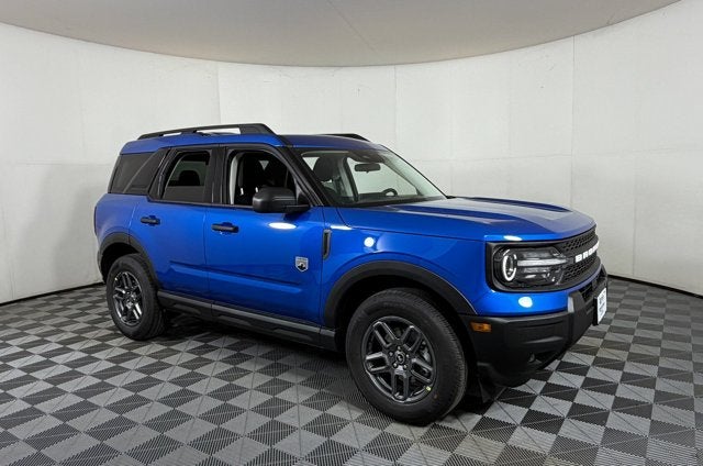 2026 Ford Bronco Sport Big Bend in Blue Metallic — front three-quarter view